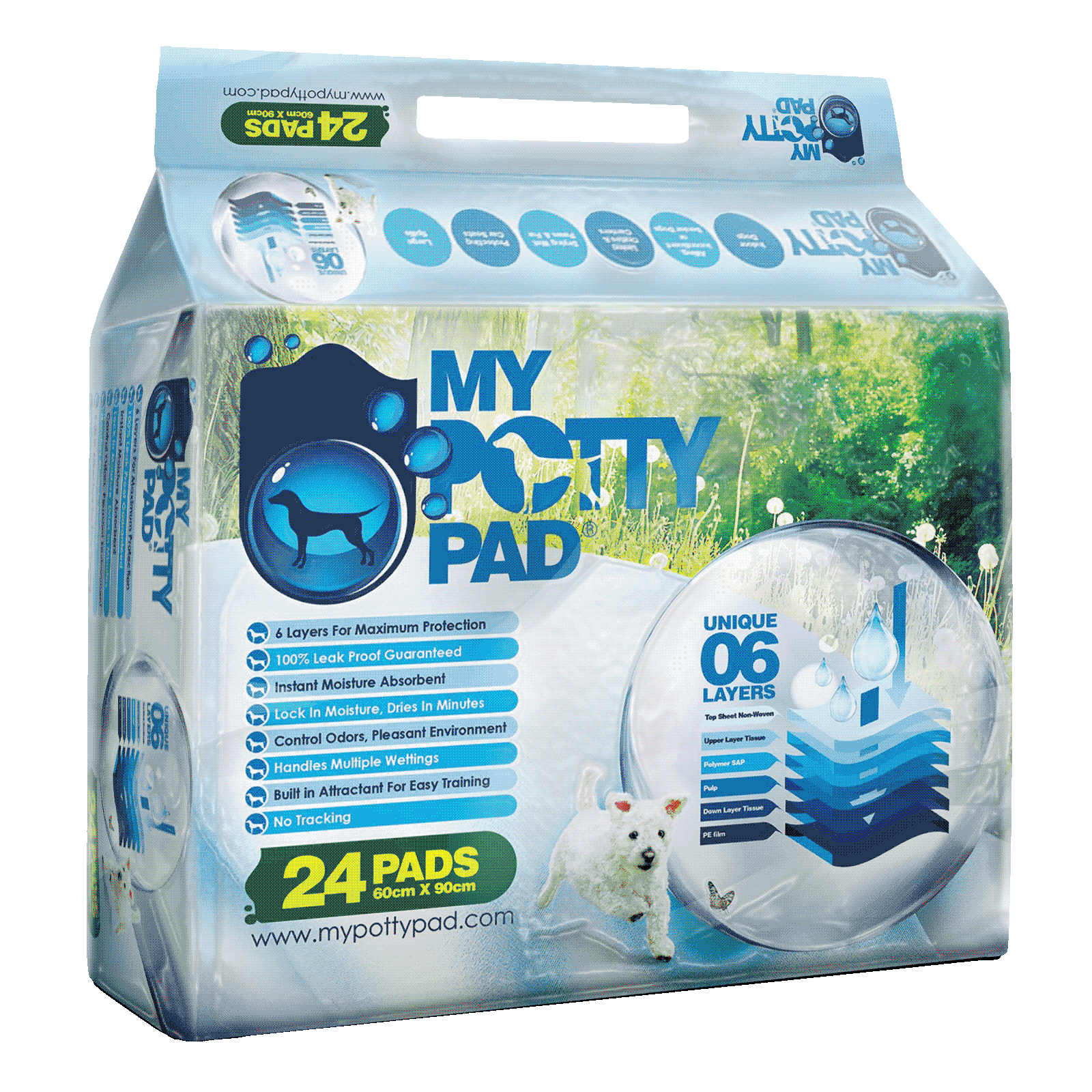 My potty pad charcoal best sale